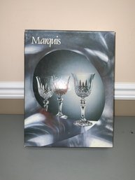 Marquis Set Of 6 Wine Crystal Glasses