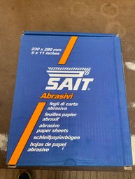 Brand New Sealed SAIT Abrasive Paper Sheets (9x11 Inches)