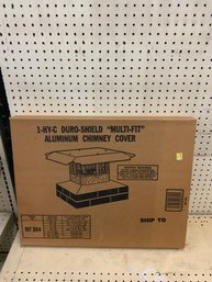 Brand New Sealed 1-HY-c Duro-Shield 'multi Fit' Aluminum Chimney Cover