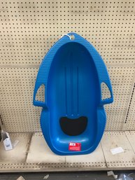 Brand New Flexible Flyer Blue Plastic Snow Sled