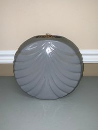 Vintage Gray Ceramic Vase