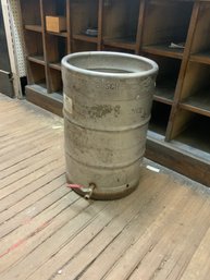 ANHEUSER-BUSCH, INC Empty Beer Keg With Valve (B2)