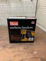 Brand New In Box Sawhorse Brackets (one Pair)