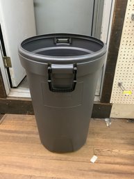 RubberMaid Gray Color 32 Gal Wheeled Container