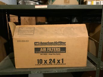 Brand New In Box  Air Filters (10x24x1)