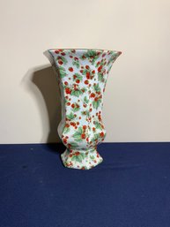 Strawberries Design Plant Vase