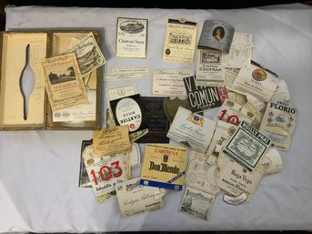 Vintage Wine Labels, Collection From 1960's-70's