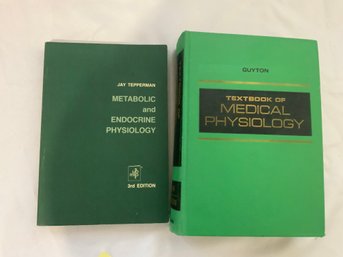 Lot Of 2 Important  Books In Field Of Physiology