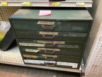 Metal 6 Drawers Small Tool Cabinet