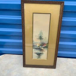 Vintage Asian Style Painting