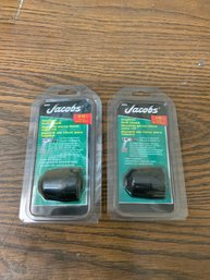 Lot Of 2 Brand New Jacobs 3/8' Keyless Drill Chuck (a2)