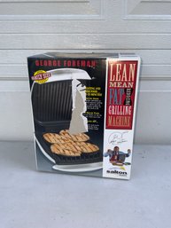 Like New! George Foreman Lean Mean Eat Grilling Machine