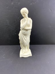 Prewar Bellek Greek Woman Statue, Made In Ireland