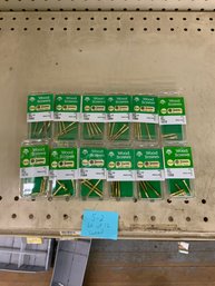 Lot Of 12 New Packs Of Wood Screws (s2)