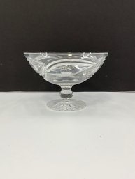 Signed Dangle 2000 Footed Crystal Bowl