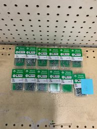 Lot Of 12 New Packs Of Wood Screws (s10)