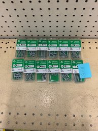 Lot Of 12 New Packs Of Wood Screws (s11)