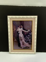 Signed Painting Of Couple Dancing