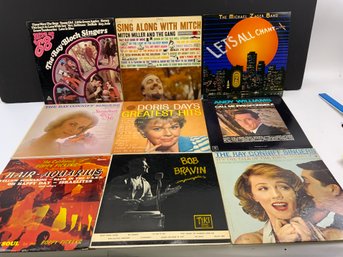 Lot Of 9 Assorted Records R2