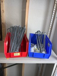 Lot Of Assorted Shelving Unit Hooks