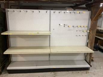 Double Sided Gandola Shelving Unit