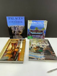Lot Of 3 Rizzoli Books & Palaces Of St.Petersburg Book B6