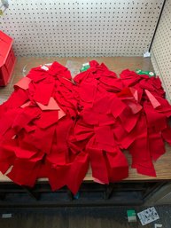 Lot Of Assorted New Velvet Christmas Bows