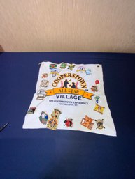 Coppertown All Star Village Towel With Assorted Baseball Pins
