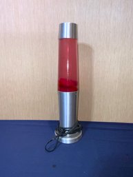 Vintage Marron Red Lava Lamp