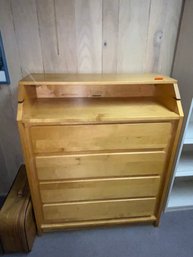 Vintage Solid Wood Baby Changing Cabinet
