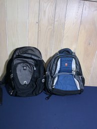 Lot Of 2 Swiss Brand Hiking Backpacks