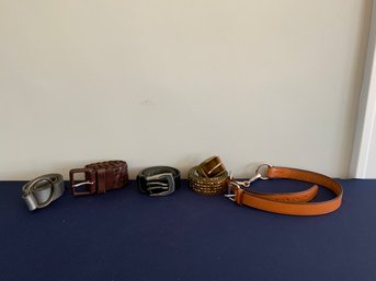 Loy Of 5 Belts: Size 30-36