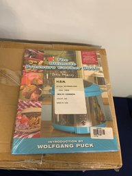 New In Plastic/box. Wolfgang Puck The Ultimate Pressure Cooker W/ Book