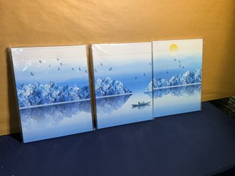 3 Pc Prints On Canvas