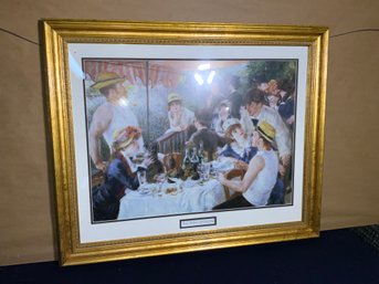 Renoir The Luncheon Of The Boating Party Print Signed