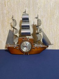 Vintage Sessions Yankee Clipper Ship Clock