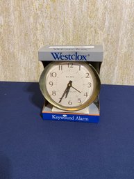 Big Ben Wesclox Desk Clock With Box