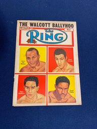 Great Condition-Vintage The Ring, 1952 The Walcott Ballyhoo Magazine