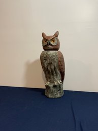 Owl Plastic Outdoor Decoration