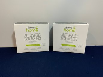 Lot Of 2 New Boxes Of Automatic Dish Tablets