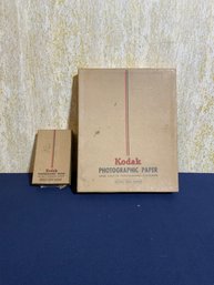 Kodak Photographic Paper Lot