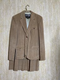 Vintage Utes Beige Jacket & Pants 2 Piece