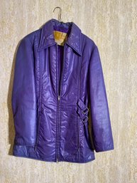Vintage White Stag, Lord & Taylor Purple Woman's Jacket