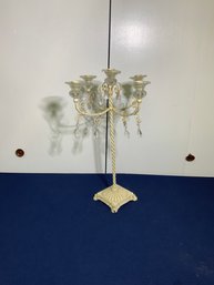 Antique Style Metal Candelabra