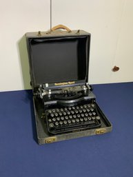 Vintage Remington Rand Type Writer In Case