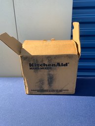 Kitchen Aid Hand Mixer In Plastic In With Box