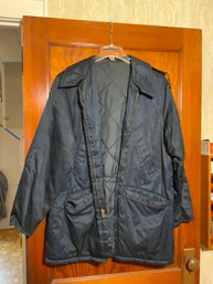 Vintage Sportscaster Blue Jacket Size Medium