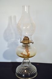 Glass Kerosene Hurricane Lamp