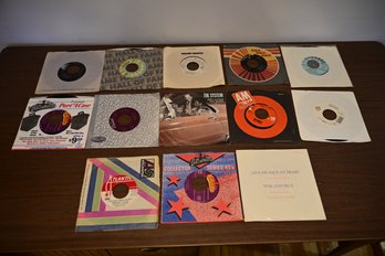 Lot Of 13 45's Records