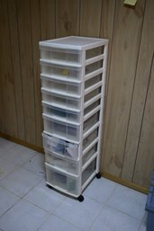 Rolling Storage 9-drawer